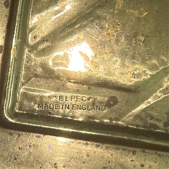 Vtg Elpec Brass Metal Relief Art Last Supper Wall Hanging Christian Religious - Picture 6 of 7